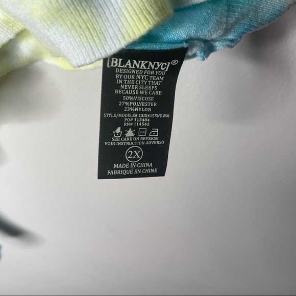 BLANKNYC Tie Dye Sweatshirt In Off-white - Picture 6 of 6